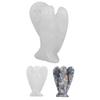 Crystal Angel Figurine 2 Inch Guardian Angel Statue Soothe Mood Pocket Healing Stone