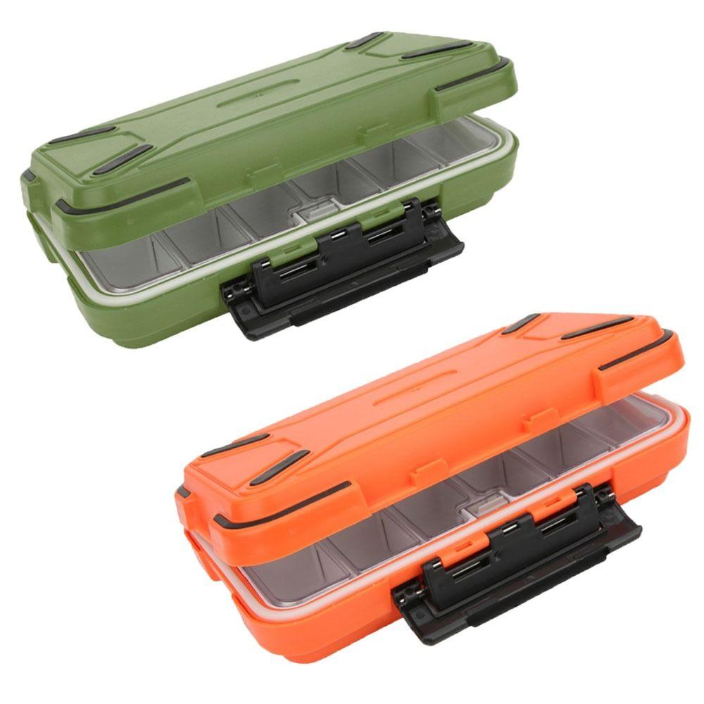 Waterproof Fishing Lure Box ABS Fishing Tackle Box Durable Lure Organizer Lure Storage