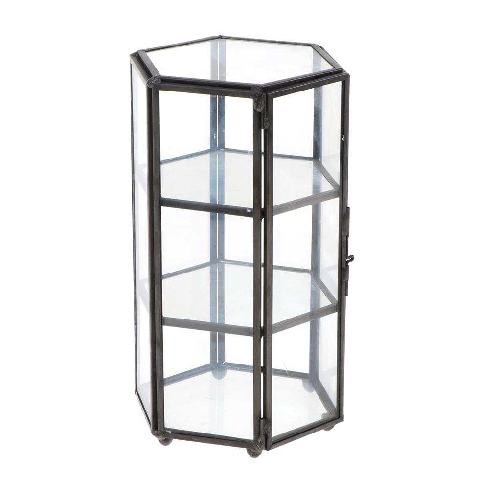Elegant Glass 3D Geometric Candle Holder Modern Wall Sculpture Tealight Holder for Living Room Wedding