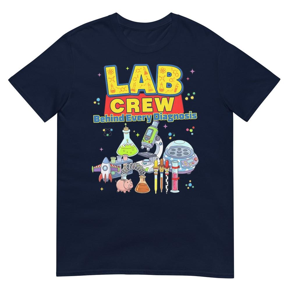 Lab Crew Cute Science Laboratory Diagnostic Lab Week 2026 Tshirt S