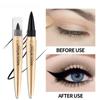 Cool Black Intense Eyeliner Color Eyeliner Waterproof Long-Lasting Makeup Holding Non-Smudge Eyeliner Pencil