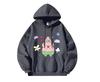 New 2025 Different Couple Outfits Cartoon Sponge Baby Couple Outfits Autumn Outfits Loose Hoodies for Men and Women