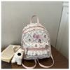 Schoolbag High-end Foreign Style Versatile Backpack Small Lightweight Internet Celebrity Backpack Small Backpack Dual-purpose Ins Korean Backpack