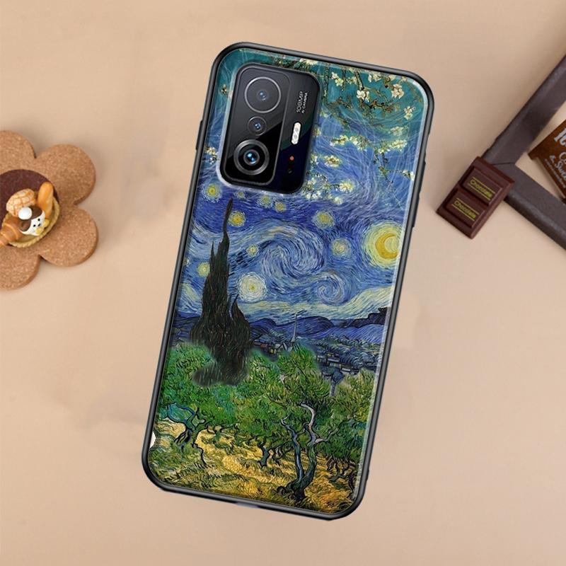 Oil Painting Van Gogh Case For Xiaomi POCO X7 Pro X3 X5 X6 F3 F5 F6 M6 Pro 11T 12T 13T 14T Pro 13 14 Ultra Cover