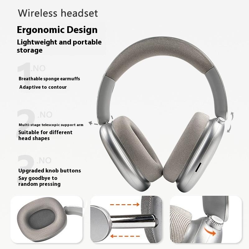 Patch Knob Active Noise Reduction Headset Bluetooth True Wireless Long Battery Life Suitable for Mobile Phones