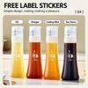 Leakproof Oil Dispenser Bottle Squeeze Soy Sauce Bottle Seasoning Container  Home Restaurant