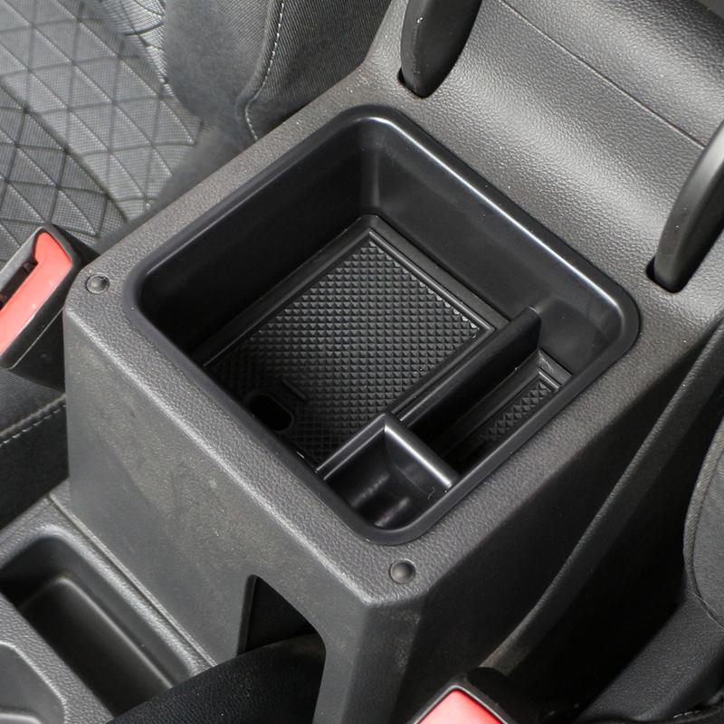 ABS Car Armrest Storage Box for Volkswagen VW Tcross T-Cross 2018 - 2024 Tray Container Organizer Car Accessories