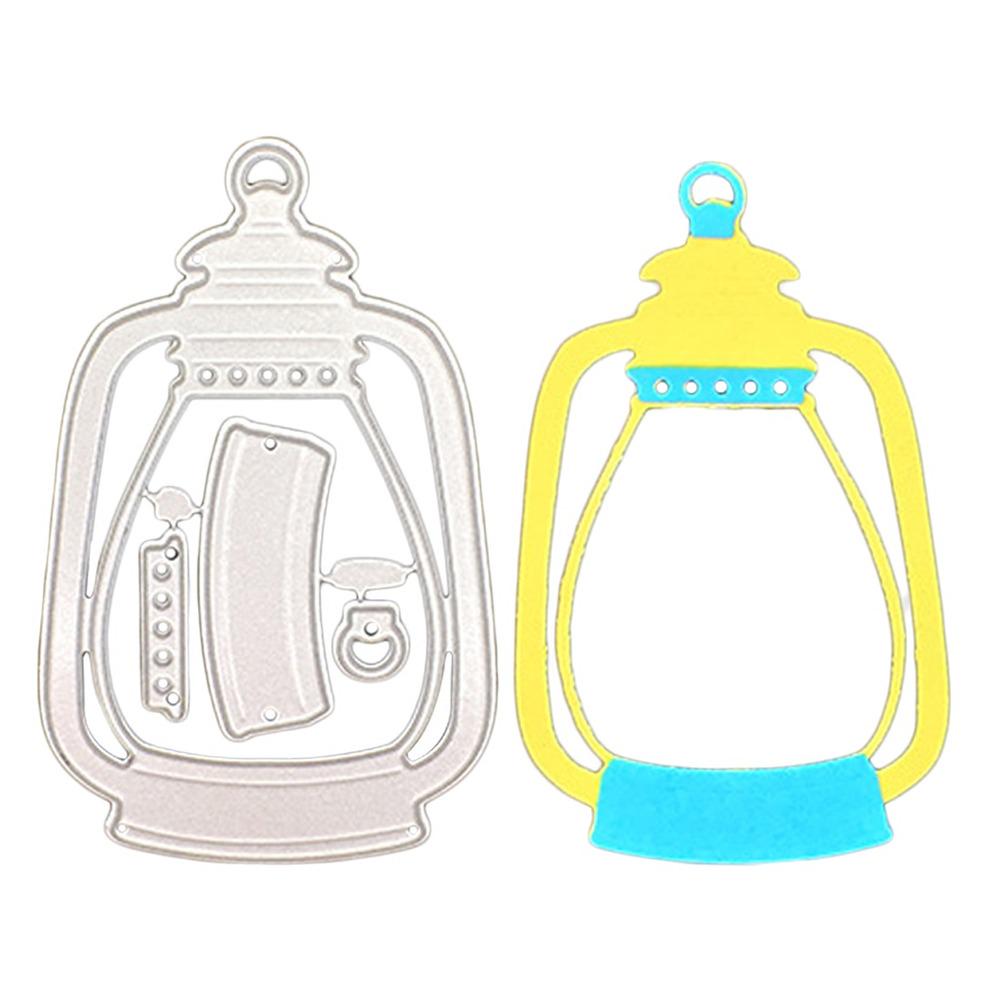 Lamp Metal Dies Cutting Scrapbooking Steel Craft Dies Cuts  Embossing Paper Stencil Lantern Light