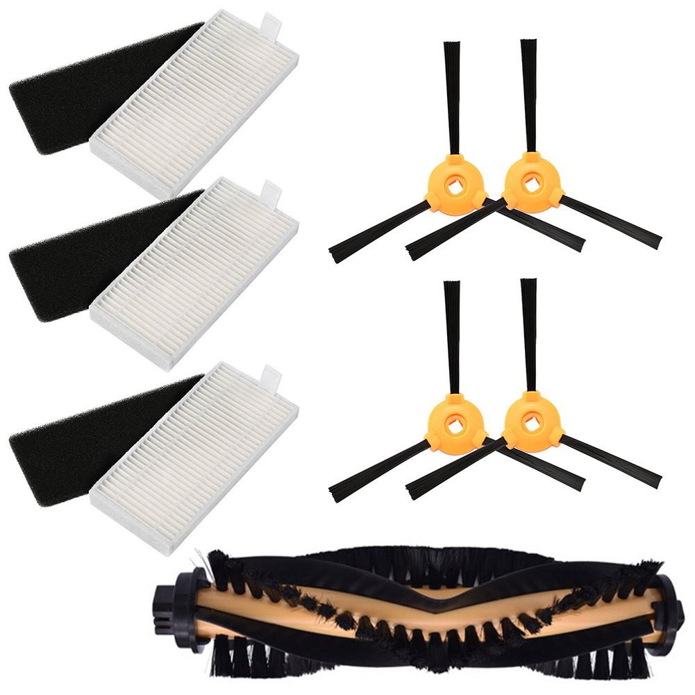Side Brush Filter Main Brush Accessory Set For Ecovacs Deebot D710 D715 500 501