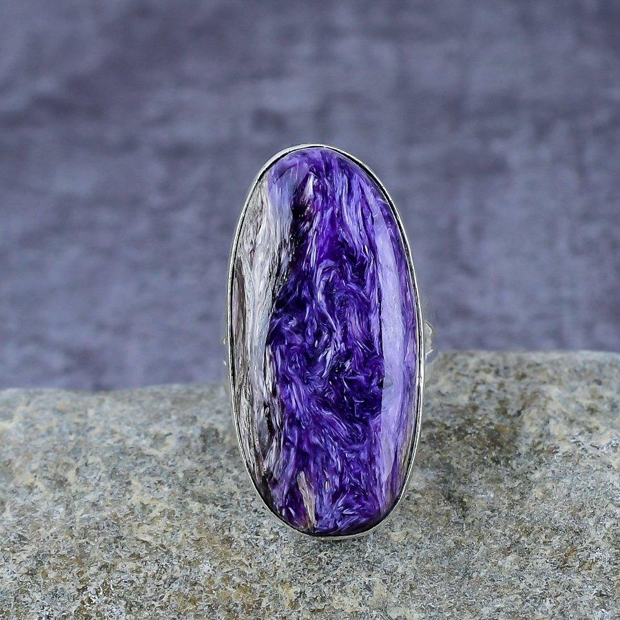 Sea Sadement Jasper Gemstone Handmade 925 Sterling Silver Ring Jewelry All Size