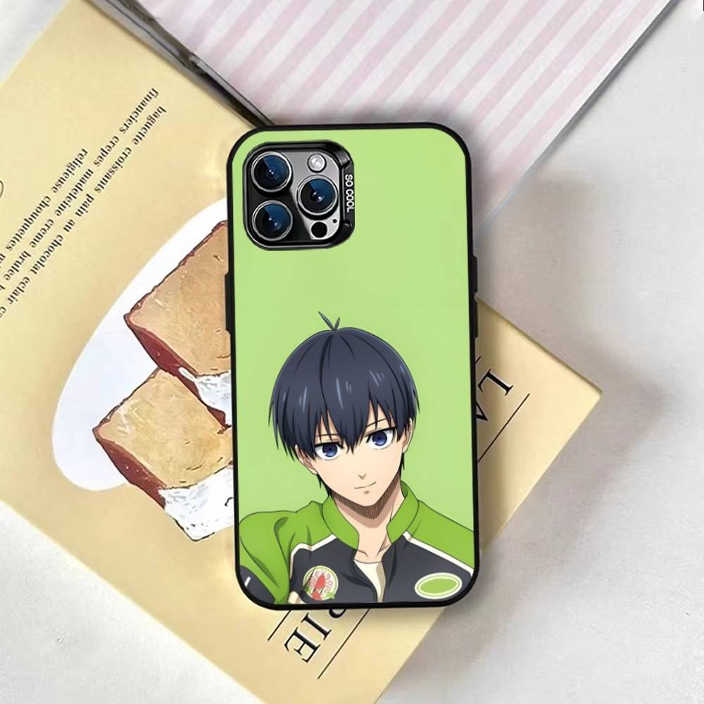 Blue Lock Yoichi Isagi Phone Case For iPhone 17,16,15,14,13,12,11 Plus,Pro Max,XS,Colorful Silver Phone case Funda Cover