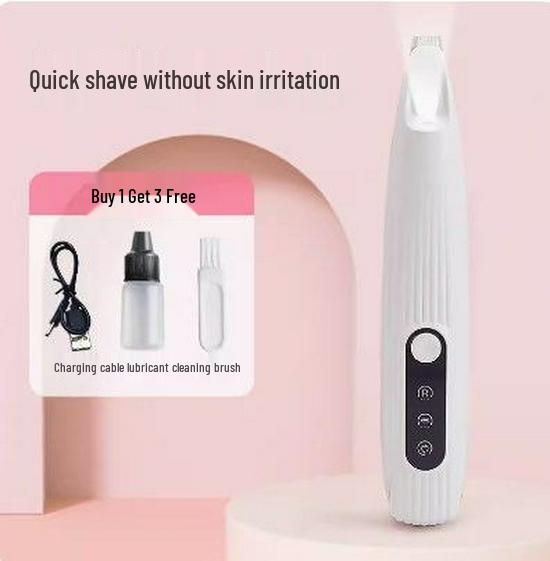 Electric Pet Hair Trimmer with Light for Cats & Dogs