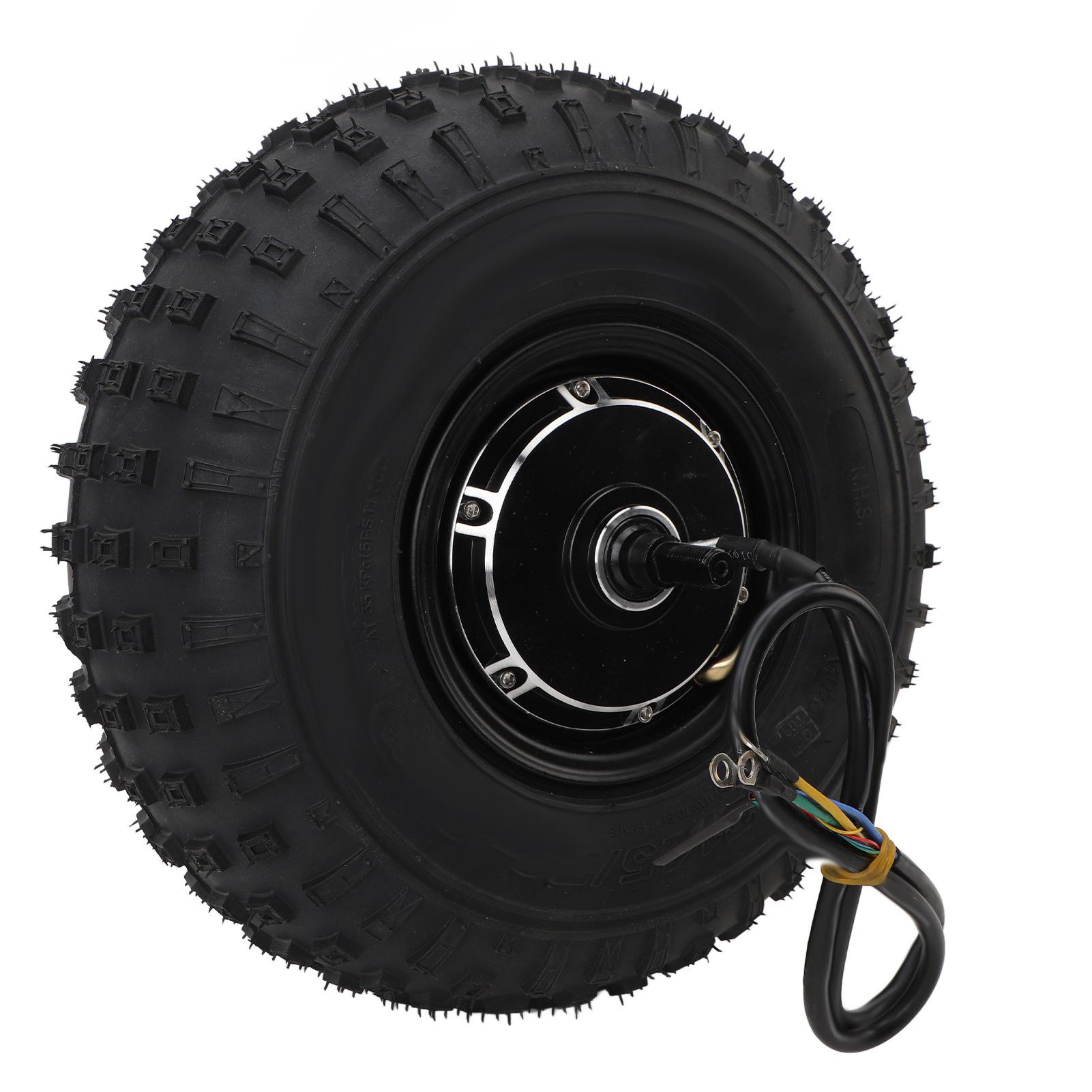 14-дюймовый бесщеточный мотор-колесо для Холла 1500–3500 Вт высокой мощности мотор-колесо постоянного тока для электрического мотоцикла скутера 48 В до