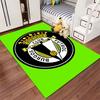 Burgos Club Futbol Logo Carpet suitable as a non-slip mat for the living room or bedroom sofa