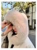 2025 Women's Korean Style Winter Down Jacket: Mid-Length, Hooded, with Large Fur Collar, Loose Fit, Thick and Warm.