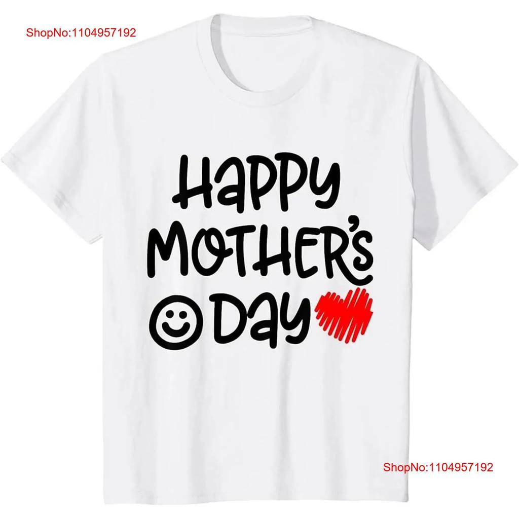 Happy Mother's Day Smile Heart Gift T-shirt