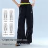 Camel Women's Quick-Dry Wide-Leg Cargo Pants