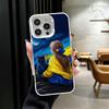 Blue Yellow Ukrainian Girl Soft Phone Case for iPhone 15 16 17 Pro Max 17Air 16E 14 Plus 13 12 Mini Shockproof Cover Back Shell