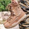 Fashion New Waterproof Men Tactical Boots Desert Boots Hiking Camouflage High-top Desert Men's Boot Fashion Work Men's shoes