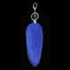 Stylish Artificial Animal Tail Keychain Soft Plush Key Ring Versatile Bag Decoration Youth Fashion Accessory for Purse