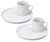 Cat's Pottery Outlet CAFE Lunch Plate Pair Set (Plate & Mug) Made In Japan, Mino Ware
