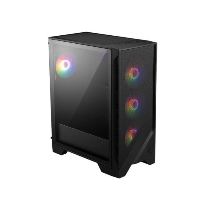 MSI MAG FORGE 121A AIRFLOW ARGB Semi Torre ATX Cristal Templado USB 3.0 Negra