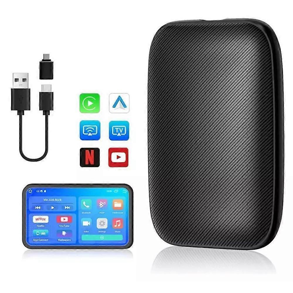 Wireless CarPlay Auto AI Box,2+8GB The Magic Box Car Play