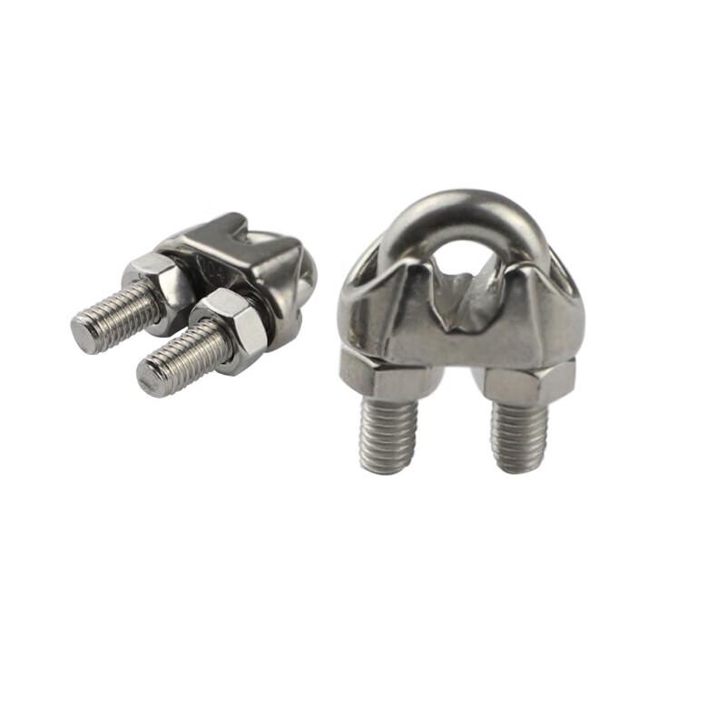 Stainless Steel U-Shaped Wire Rope Clamps