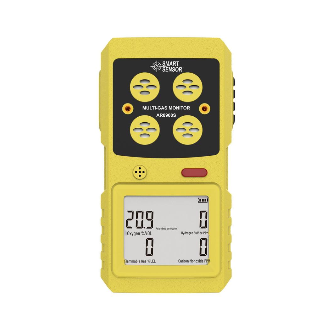 SMART-SENSOR Xima AR8900S Portable 4-in-1 Gas Detector