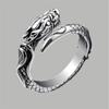 Dragon Prosperous Retro Personality   Copper Jewelry Domineering Animal Temperament Opening Rings  R186