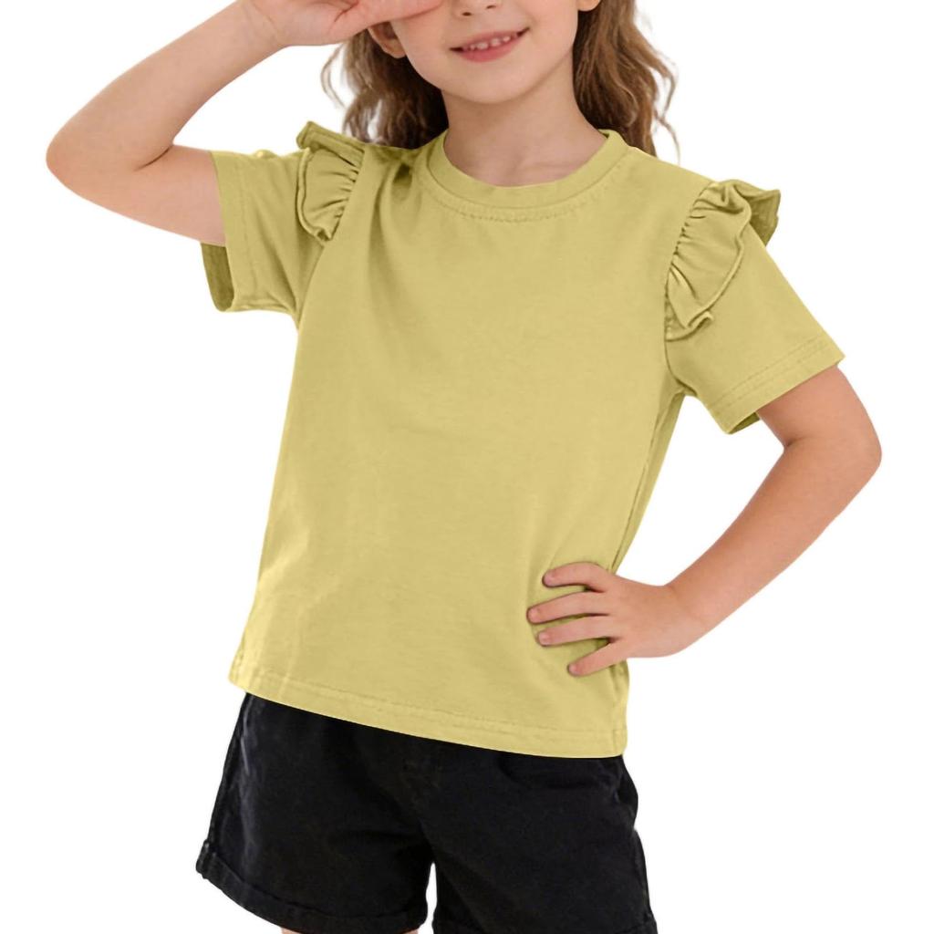 Children's Fashionable Short-Sleeve Casual Loose-Fit Top