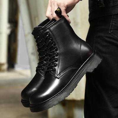 Luxury Winter Mens Military Tactical Boots Genuine Leather Shoes Men Motorcycle Man Boots Quality Warm Handmade Snow Footwear