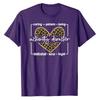 Activity Director Appreciation Activity Coordinator TShirt Leopard Print Graphic Professional Tee Tops Gifts for Women Unisex Love
