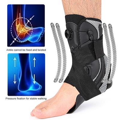 Adjustable Ankle Brace For Men Women Support Sprained Ankle Mild Sprains Achilles Sports Lightweight Comfortable