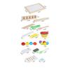 Counting Matching Toy Arithmetic Cards Bead Sorting Clear Tubes Activity Set for