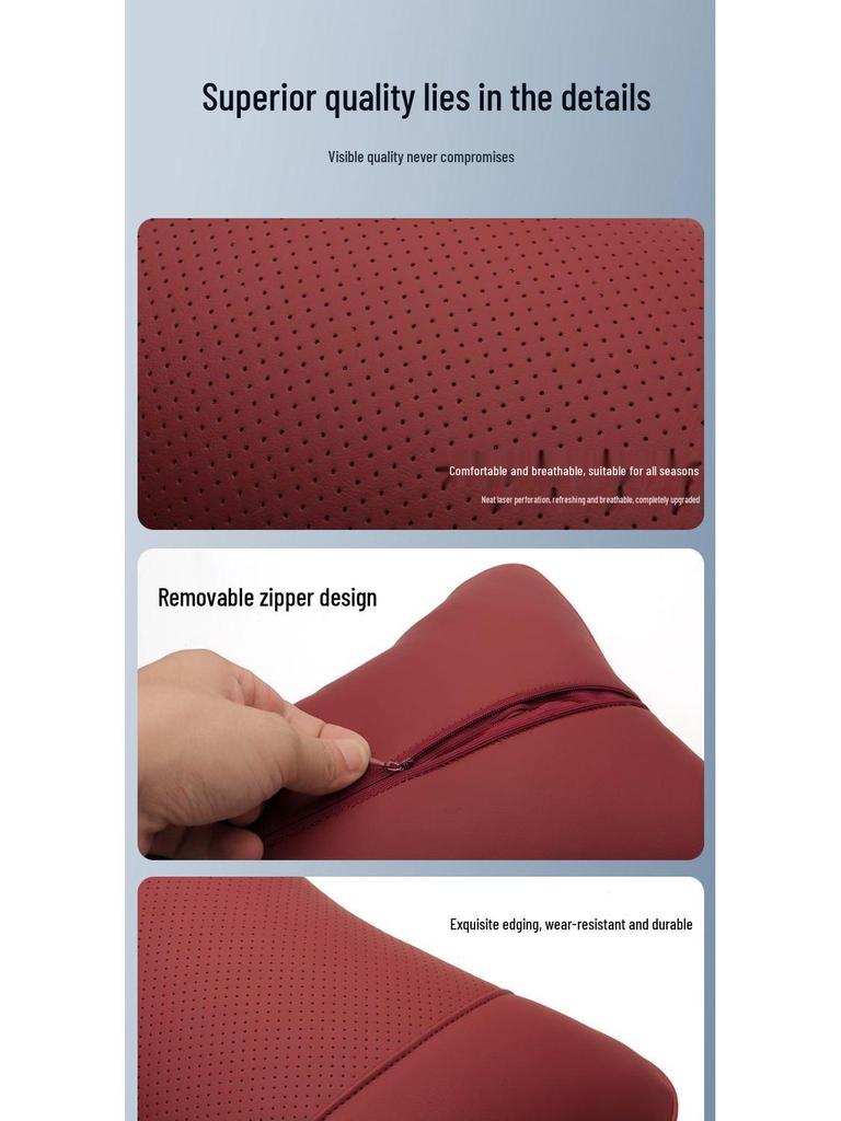 Custom Comfort Cushion: Car-Specific Neck Pillow & Lumbar Support for Exceptional Cars