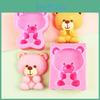 Chocolate Bearshaped Mold Fondant For Diy Baking Aromatherapy