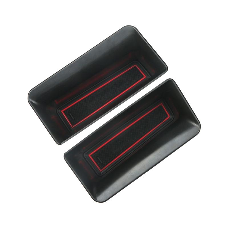 For Volkswagen VW Golf 8 Mk8 2019~2026 Car Door Armrest Storage Box Sundries Tidying Tray Multipurpose Organizer Bag Accessories