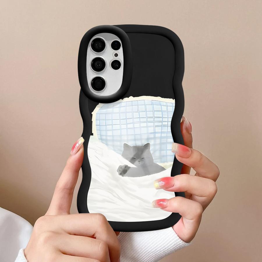 Soft Phone Cover Case for Samsung Galaxy A26 S22 Ultra S25 A25 S24 S20 FE S21 S23 Plus A24 A36 A55 A34 A35 A54 Cartoon Dog