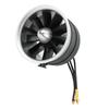 RC 120mm SEDF Electric Ducted Fan Semimetallic 10 Blades with Motor for RC Plane