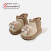 Scarpe in Pelliccia Cartoni Animati da Bambina Autunno/Inverno 2025: Stivali da neve Bassi Caldi con Velluto, Stile Casual e Versatile