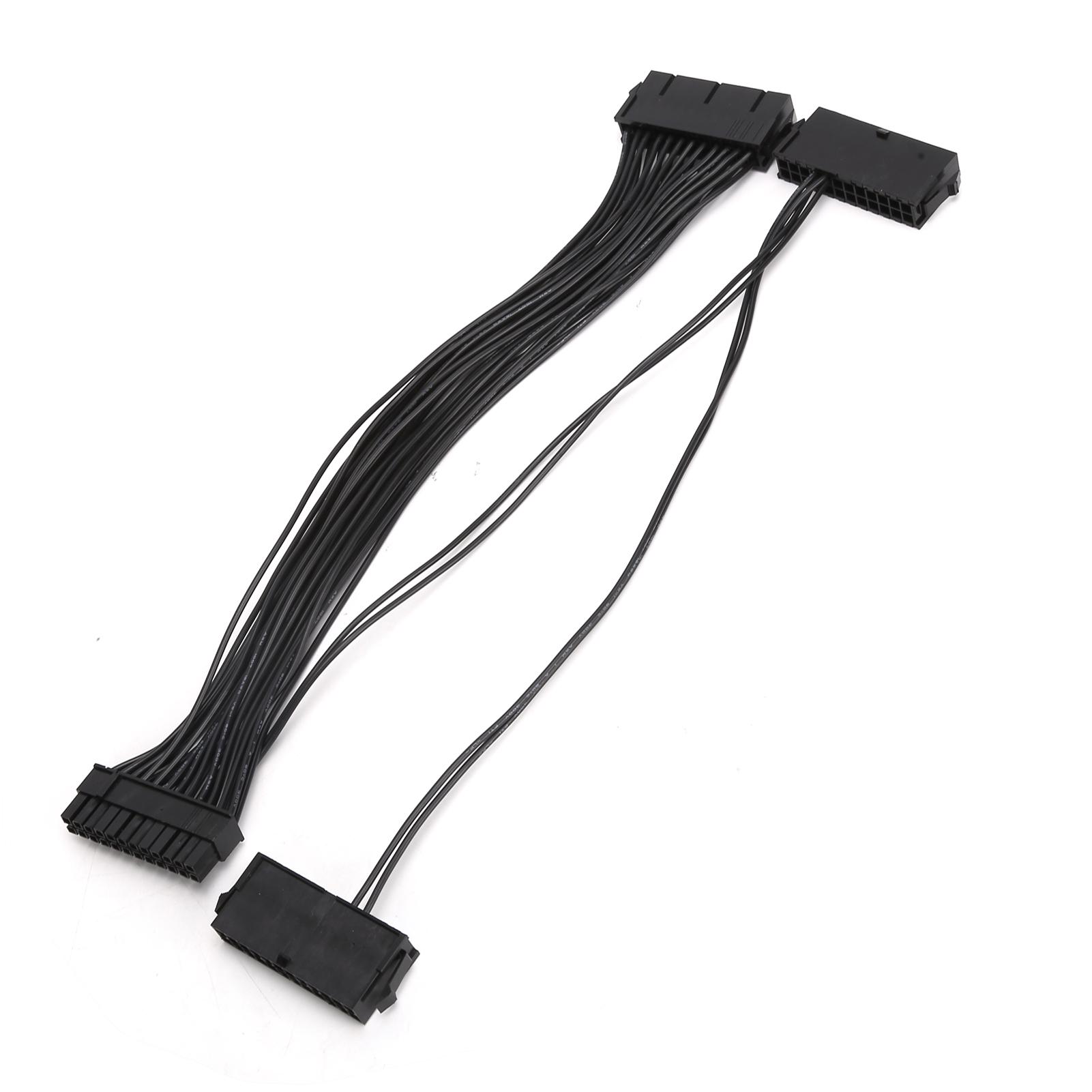 

24-контактные кабели Синхронный удлинитель 3 Адаптер блока питания для майнинга биткоинов