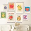 Fruit Market Lemon Grape Pineapple Watermelon Fig Wall Art Canvas Painting Nordic Posters and Prints Wall Pictures Kitchen Decor
