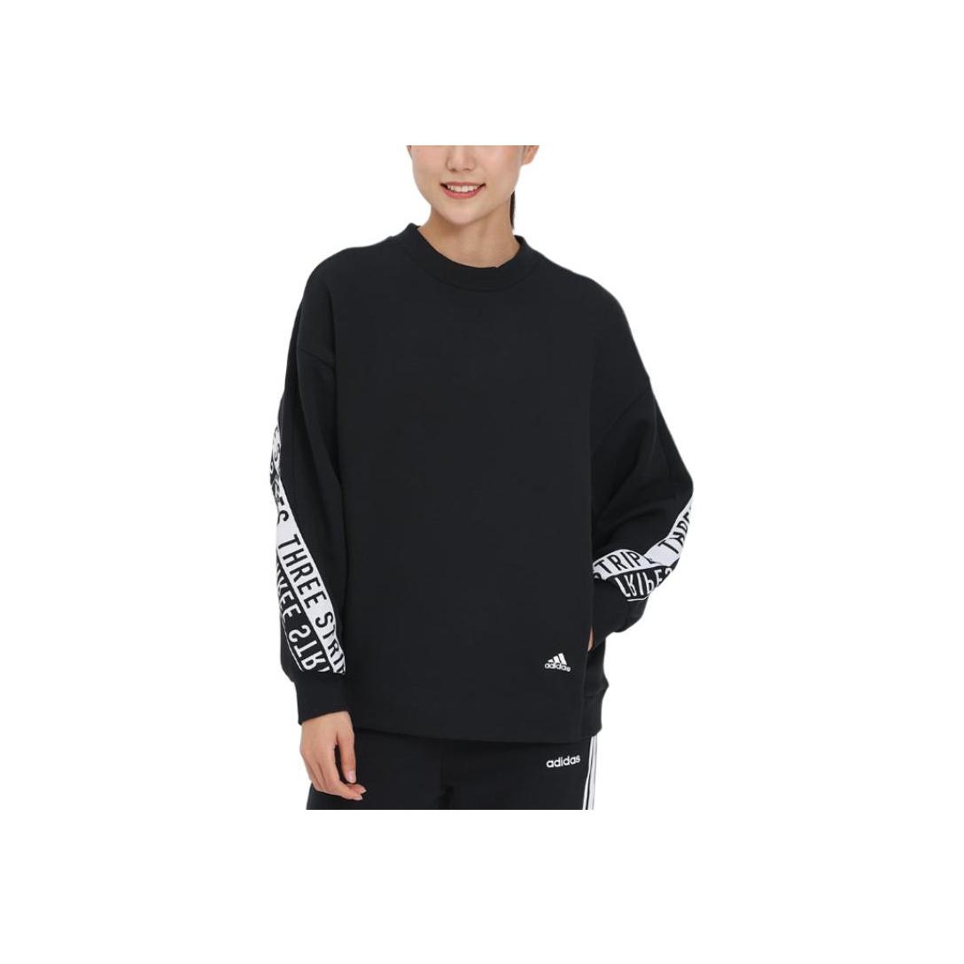 

Adidas Женская толстовка с капюшоном Mhs Word Cre Soft Comfortable Casual Sports Hoodie Black GF6987 L