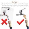 High-Pressure Telescopic Water Hose and Spray Nozzle for Car Wash and Garden Use