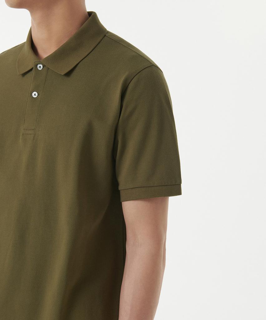Musinsa Standard Basic Pique Polo Shirt [Olive]