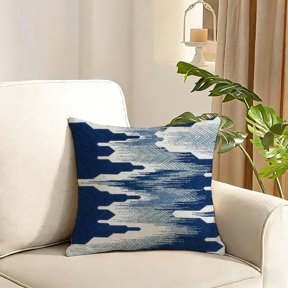 Printing style Cushion Cover Reversible Plush Pillow Cover Soft Fluffy Home Decor for Sofa Bedroom