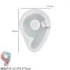 2026 New DIY Crystal Resin Arabic Numerals Candlestick Symbols & Gypsum Resin Candle Base Handmade Number Mold for Crafting