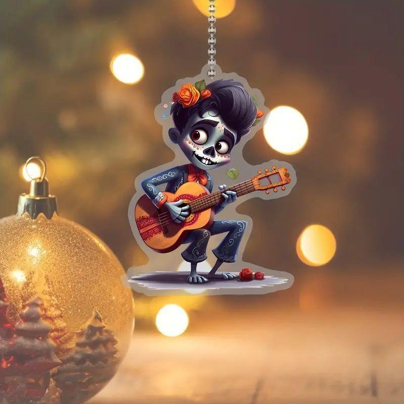 

Мультяшное Красочное Акриловое Украшение Рождественской Елки Для Веселого Дома И Аксессуары Авто 5