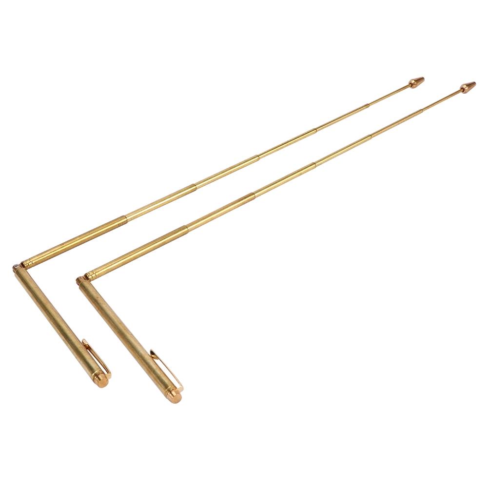 Search Veins Water People Dowsing Rods 2pcs Adjustable